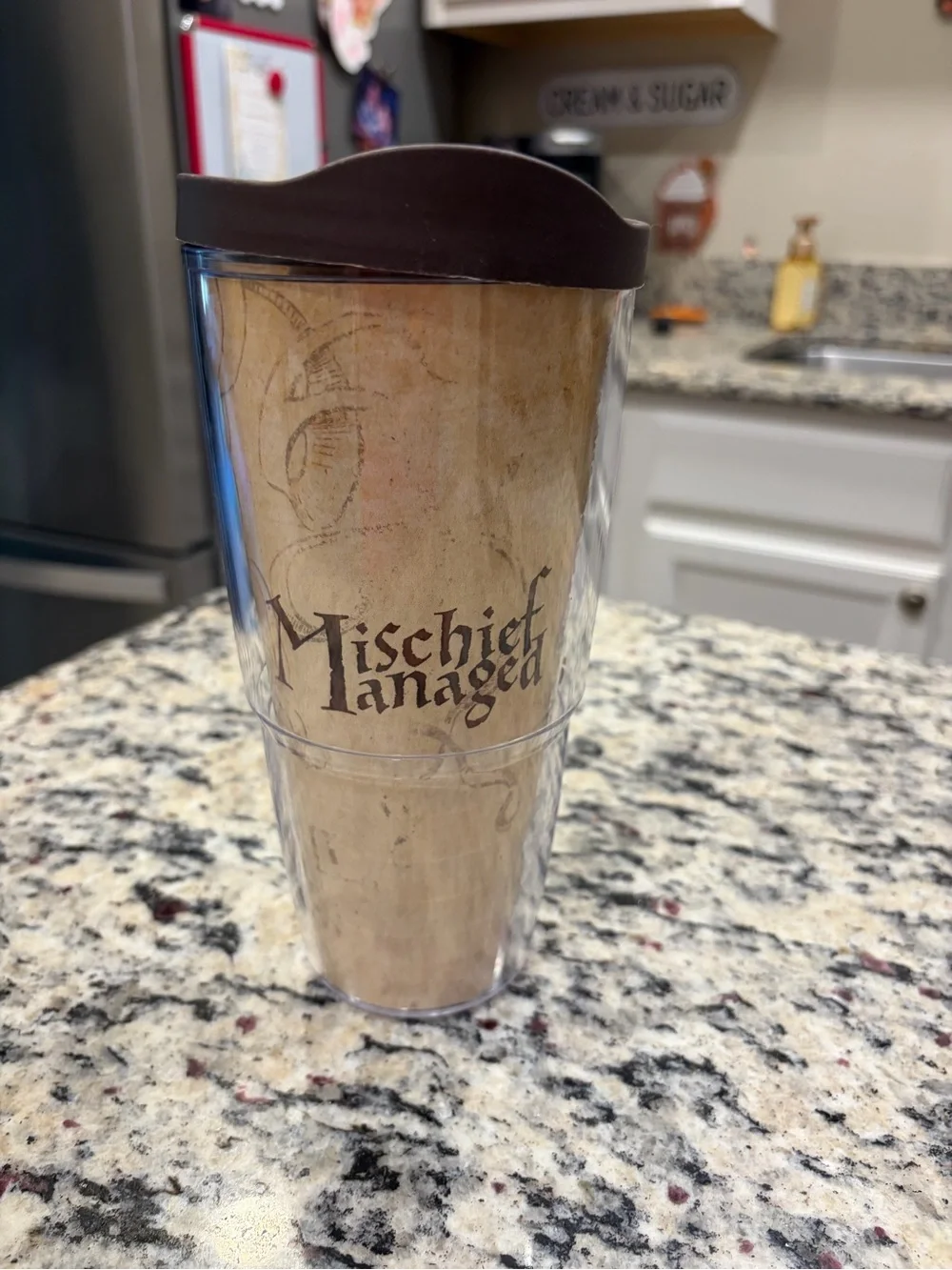 Tervis Harry Potter 24oz Clear Plastic Tumbler w/ Lid I Solemnly Swear